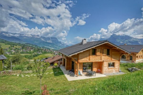 Magnifique Chalet neuf 8 pers, 800 m télécabine Princesse Megeve